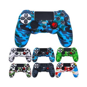 Custodia protettiva colorata P4 morbida in gomma siliconica per Gamepad PS4 - Product Image 1