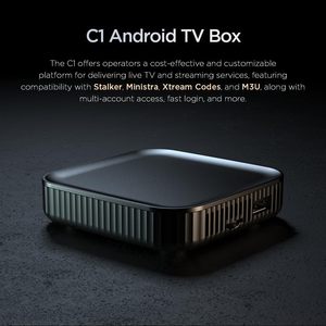 CooTV C1 Android TV <strong>Box</strong> Dual Band WiFi 6 for Bluetooth Voice Remote Control IPTV/OTT Boxes Amlogic S905X3 Processor 64GB ROM 1 - Product Image 5