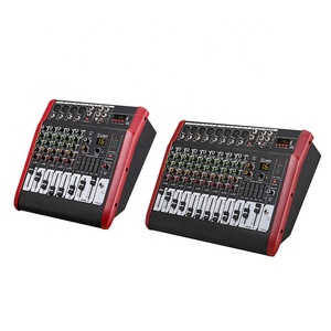 6D Professional <strong>Mixer</strong> Sound System Built in 16 DSP Effect 6 Channels Audio <strong>Mixer</strong> Power <strong>Amp</strong> <strong>Mixer</strong> - Product Image 6