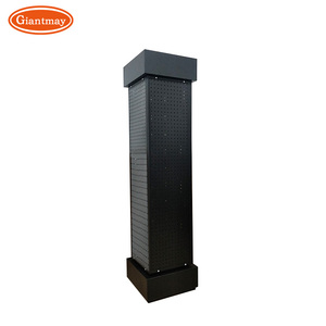 Einzelhandel geschäft 4-seitig drehbares Steck brett hängend 360-Grad-Plattenspieler rotierender Displayst änder - Product Image 3