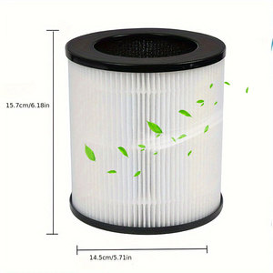 Aktif kömür gerçek HEPA yedek filtre için Fit LG PuriCare AeroTower Fan U9CV2B U9CS1C U9CV1C hava temizleyici arıtma - Product Image 2
