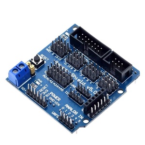 V5 Sensorschild Erweiterungsplatte Schild für Arduino UNO R3 V5.0 elektronisches Modul Sensorschild V5 Erweiterungsplatte