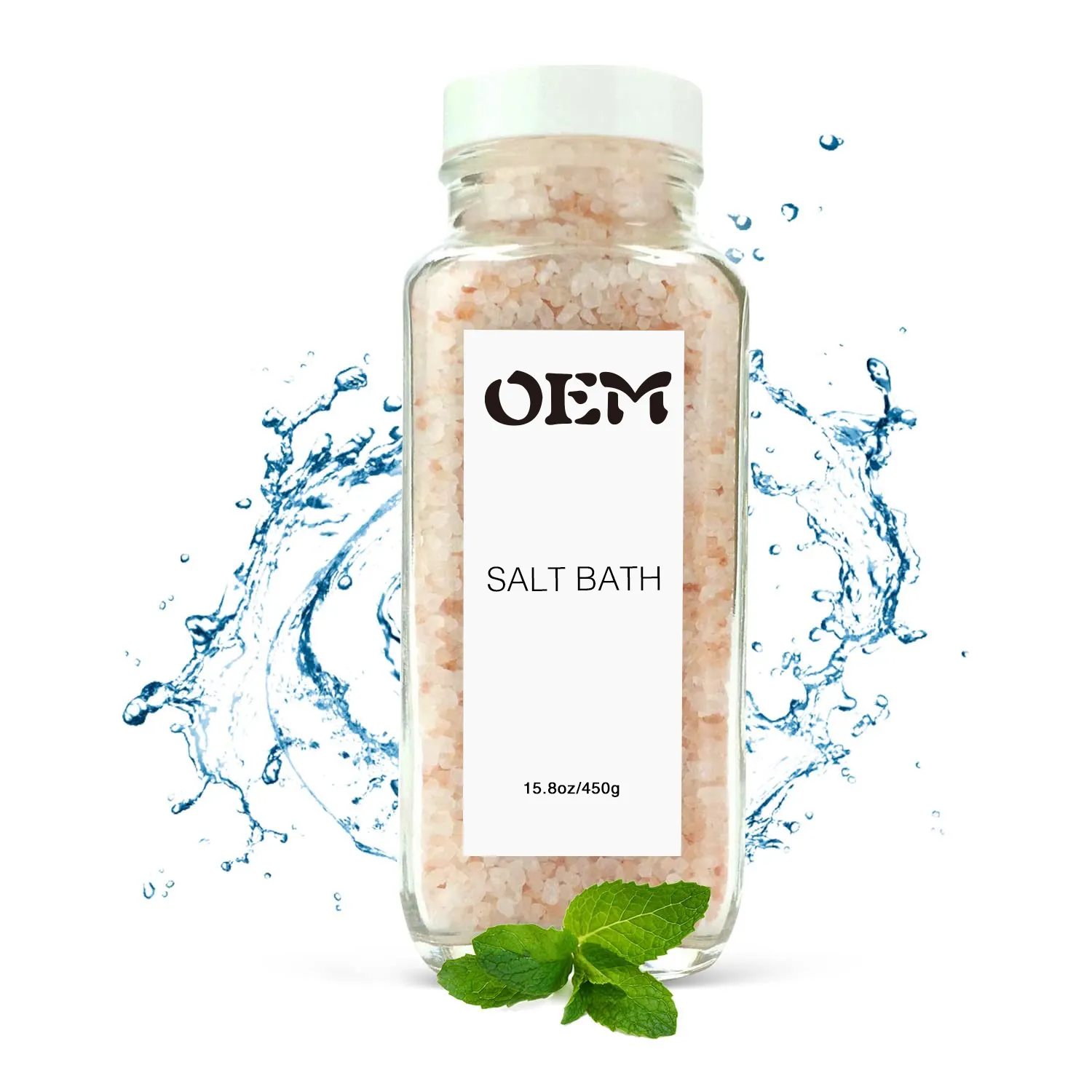 450g de sel de mer rose de l'Himalaya tremper le meilleur pour un bon sommeil relaxant calmant soins du corps beauté aromathérapie