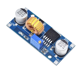 XL4015 5A 4-38Vから1.25-36V 24V 12V 9V 5VDC降圧調整可能パワーモジュールLEDリチウム充電器 (ヒートシンク付き) - Product Image 2