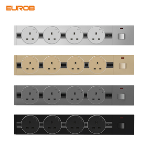 Insertos de adaptador de enchufe de pista de alimentación recién llegados con 4 enchufes Tipo de producto de alto rendimiento para conexiones eléctricas - Product Image 6