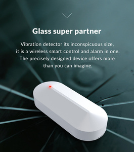 Sistema de alarma inalámbrico del sensor del choque de la alarma del sensor de la vibración para el sistema de seguridad de la HY-30