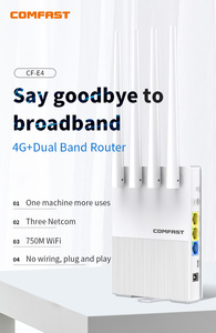 COMFAST CF-E4เราเตอร์ Wi-Fi 4G ความเร็ว300 Mbps RJ11 VoLTE VPN ช่องใส่ซิมการ์ดสำหรับ3G 4G LTE สำหรับการใช้งาน VoIP บ้าน