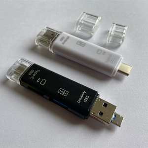 5合1多功能Usb 2.0 C/Usb /Micro Usb/Tf/SD存储卡读卡器OTG适配器手机配件 - Product Image 2