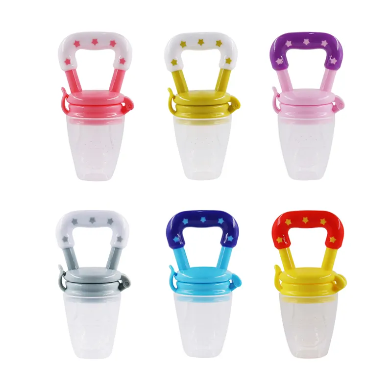 Factory Silicone Baby fruit feeder Infant Teething Toy Baby Pacifier Feeder For Fruits Food Nibbler Feeder Baby Feeding Pacifier