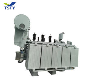 高電圧3相オイル浸漬配電降圧変圧器35kv入力および380v/440v/480v出力電気変圧器 - Product Image 2