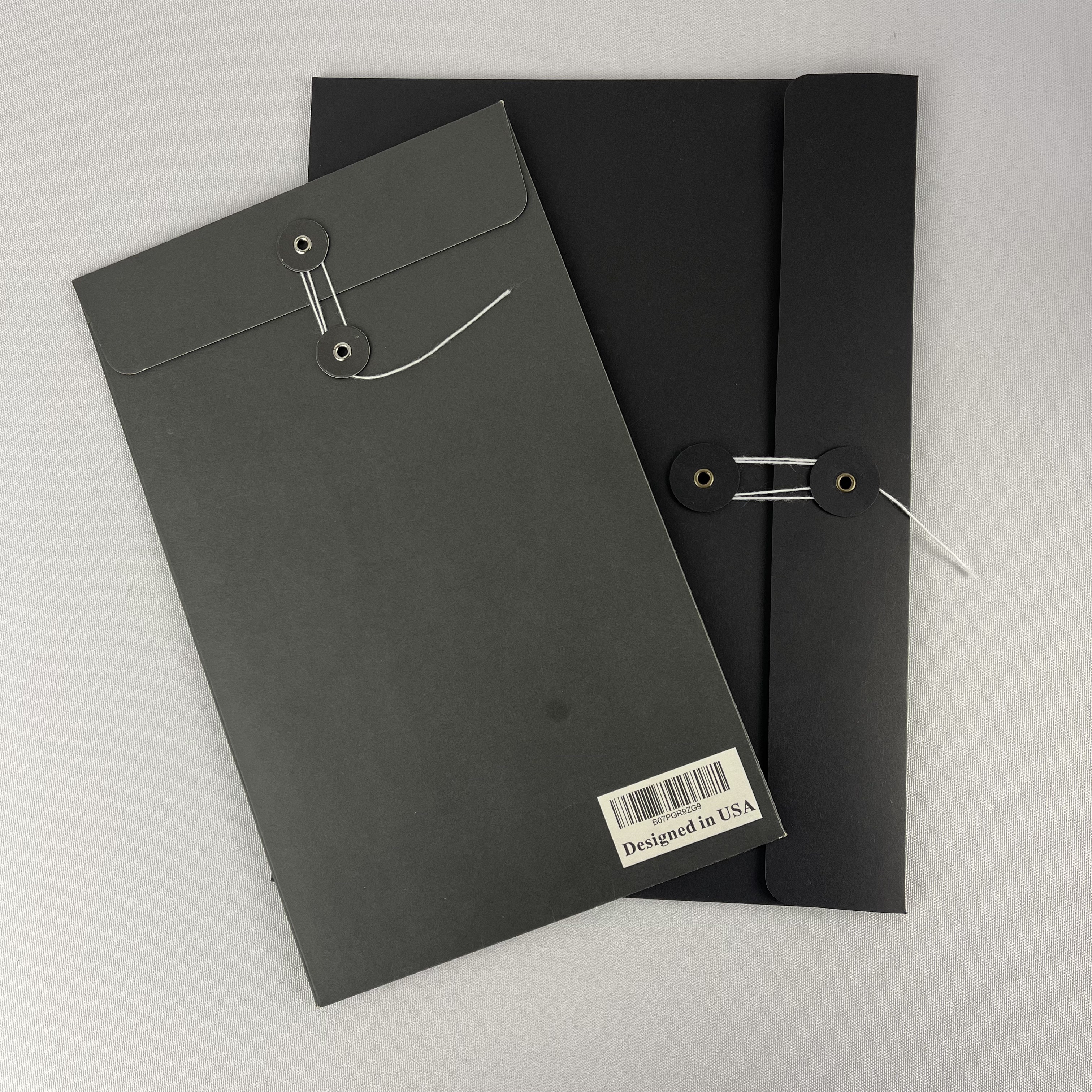 定制信封包装串和纽扣信封牛皮纸信封带串感谢礼品卡 - Product Image 5