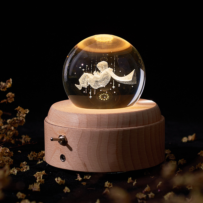 Boule de cristal du ciel étoilé du Petit Prince