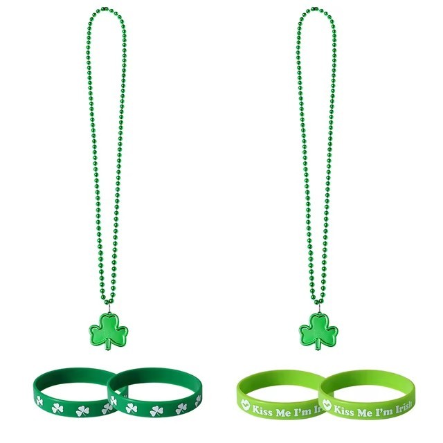 2pcs necklace+4pcs wristband-C