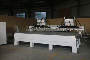 Cheap High <strong>Efficiency</strong> Two Heads 16 Spindles Wood Furniture 3D <strong>Cnc</strong> <strong>Router</strong> Carving Making Machine
