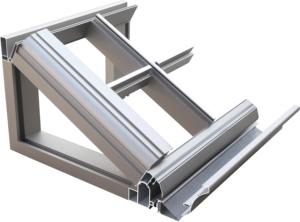 Fuson חינם עומדים להתאמה אישית בתים בתים בתים מסגרת אלומיניום מסגרת מסגרת אלומיניום גג גג בית זכוכית זכוכית בית גזיבו - Product Image 4