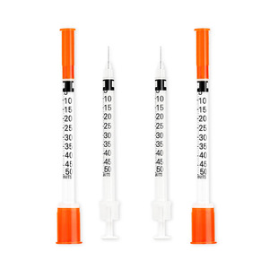 32G ống tiêm insulin vô trùng dùng một lần 1 ml ống tiêm thú y - Product Image 3