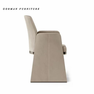 Gorman Italian Style Minimalist Designer Model Room Sales Office Dining Chair Sitting Room Sitting Chair Study Chair - Product Image 3