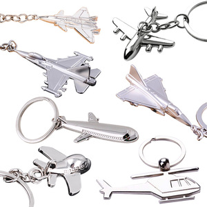 2023 Premium moda Metal uçak uçak anahtarlık 747 şekil anahtarlıklar özel Logo anahtarlık uçak anahtarlık - Product Image 1