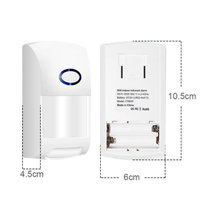 Hareket sensörü 25kg Pet bağışıklık ev hırsız akıllı Alarm sistemi için 433MHz kablosuz PIR detektörü Alarm - Product Image 3