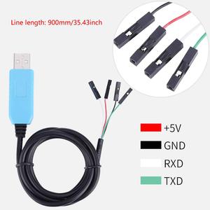 PL2303HX USB a TTL RS232 COM UART modulo adattatore cavo seriale per arduinosi apre in una nuova finestra o scheda