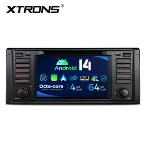 XTRONS 7 Inch Octa Core 4+64GB Global 4G <strong>Android</strong> 14 IPS Car DVD Multimedia Player Built-in AKM DSP Gyroscope Sensors for BMW - Product Image 3