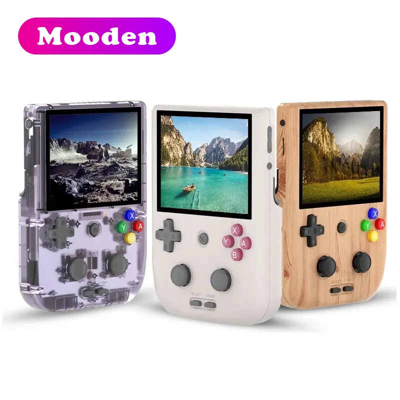L Anbernic RG405V Handheld Game Player 4 inch Touch Screen Android 12 System Support 5G WiFi Retro Gaming Console
