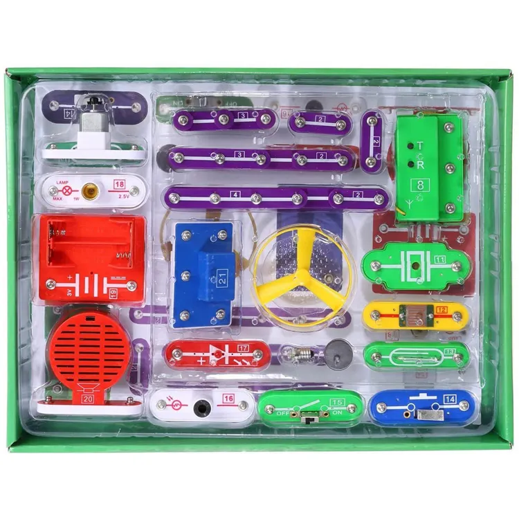 Kinder pädagogisches Gerät Leiterplatte Electronic Block School Science Kit