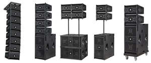 Line array-altavoz, resistente al agua, 2 vías, sistema de sonido pasivo/activo - Product Image 6