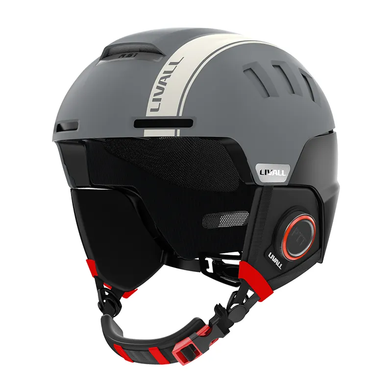Walkie-Talkie Ski Salju PC + EPS Group, Speaker Helm Bluetooth Tahan Benturan Tinggi untuk Helm 2022