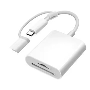 多合一双连接器SD TF OTG存储卡读卡器适配器即插即用相机手机USB Type-C外部cf卡 - Product Image 2