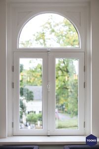 CE Certificate French Design <strong>windows</strong> with Arched Trims - Product Image 2