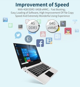 Fabbrica vendere direttamente OEM Notebook originale Intel Core 8GB DDR4 RAM 14 pollici Display portatile Win 10 per il personale e per gli affari - Product Image 2