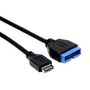 USB tip E IDE 20 Pin erkek bilgisayar anakartı dönüştürme kablosu - Product Image 1