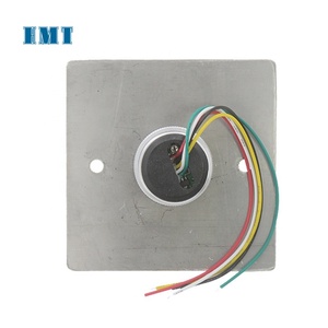 Paslanmaz çelik hayır dokunmatik kapı açma çıkış düğmesi No/NC/COM sensörü LED göstergeli anahtar erişim kontrolü için - Product Image 4