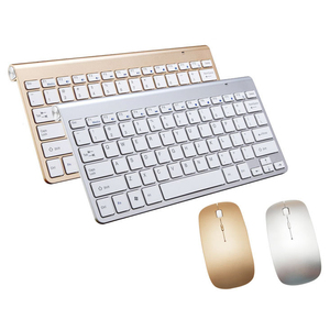 2025 más barato Venta caliente ultrafino 2,4G juego inalámbrico teclado y ratón Combo 24gh para Mac iPad computadoras Android - Product Image 2