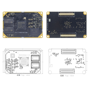 Rongpin PRO-RK3562 Kit di sviluppo Software personalizzato Quad-Core Android Linux Board Rockchip RK3562 scheda di sviluppo Core