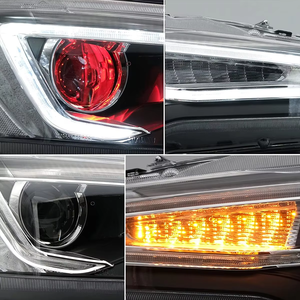 ชุดไฟหน้า LED สำหรับ Mitsubishi Lancer & EVO X 2008-2020 DRL ด้านหน้าพร้อมสัญญาณเลี้ยวตามลำดับไฟหน้าแบบปลั๊ก-N-Play - Product Image 4