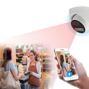 4MP CCTV-Überwachungs kamerasystem mit 4CH-Gesichtserkennung Poe NVR Monitoring Suite