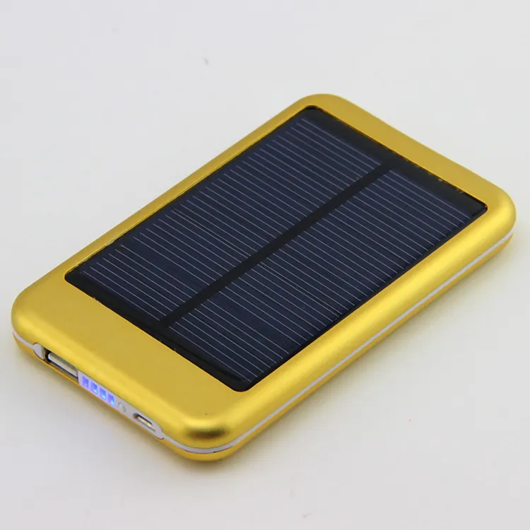 Caricatore della banca di potere del pannello solare del Usb della banca di energia solare della lega di alluminio 10000mah per il telefono cellulare