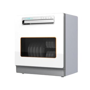 Lavavajillas portátil Estándar de EE. UU. 800W Lavavajillas de encimera con tanque de agua incorporado de 6L con 4 programas 360 ° Dual Spray para el hogar - Product Image 5