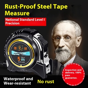 Thép Không Gỉ 10M Băng Đo 5M Xây Dựng Hộp Cai Trị Chính Hãng Lion Thương Hiệu 3-Vòng Tròn Cai Trị Siêu Chịu Mài Mòn Cho Hộ Gia Đình - Product Image 2