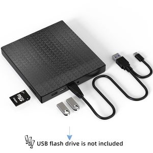 4 in 1 External <strong>CD</strong>/DVD Drive USB 3.0 DVD Player Portable <strong>CD</strong>/DVD Burner <strong>CD</strong> <strong>ROM</strong> External DVD Drive for Laptop <strong>PC</strong> Mac HP - Product Image 5