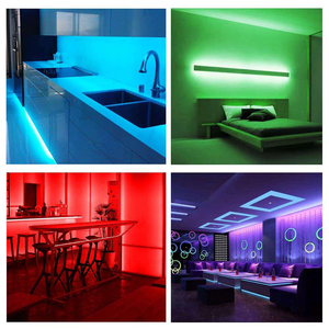Wifi Led Strip Light Rgb W2812B Dmx Smart Led 12V Strip Light per musica retroilluminata controllo del suono esterno Led Strip Light impermeabile