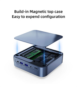 Cubierta de succión magnética Mini PC Core i5 11th Gen 1135G7 64GB RAM Dual DDR4 SSD Win 11 Pro Linux Mini ordenador - Product Image 5