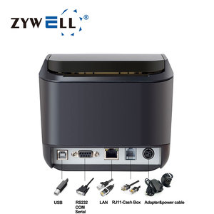打印机制造商无墨水ZY-3310 80毫米3英寸二合一BT热收据和标签打印机