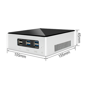 Personal Micro <strong>Computer</strong> Mini PC Core I7 10510U I5 10210U I3 10110U Dual LAN DDR4 RAM NVME SSD Laptop Desktop <strong>Computer</strong> - Product Image 4