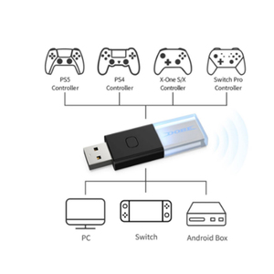 ตัวรับสัญญาณ USB TY-1803สำหรับคอนโซล Xbox One s/x รองรับ BT อะแดปเตอร์เกมแพดควบคุมไร้สาย5.0สำหรับการเล่นเกมสวิตช์ - Product Image 3