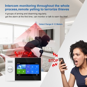 Daytech-Sistema de seguridad para el hogar, kit de sensor de control de aplicación Tuya, wifi, alarma GSM, antirrobo, fuego, humo, ventana, puerta, red PSTN - Product Image 2