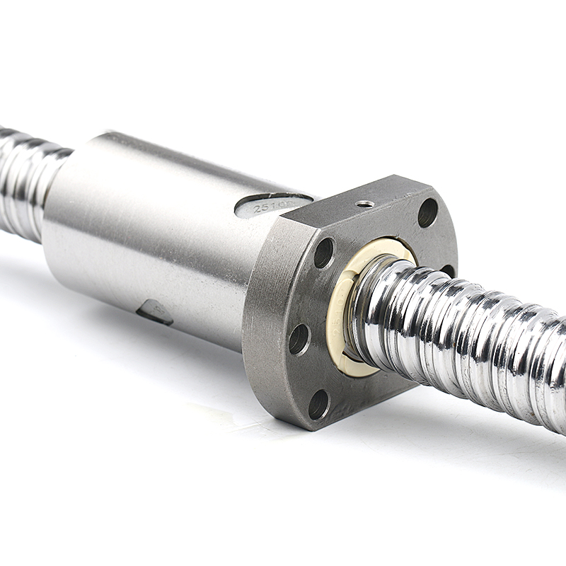 Left thread ball screw sfu2505 c7 grade linear cnc ball screw with ballnut