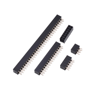Female <strong>Header</strong> Pins 2.0 mm <strong>2Pin</strong> to 40 Pin Single Row and Double Rows Through Hole Vertical Connectors Factory Customized - Product Image 4
